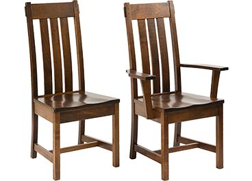 amish woodworking custom wood chair image