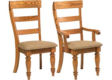 amish woodworking custom wood chair image