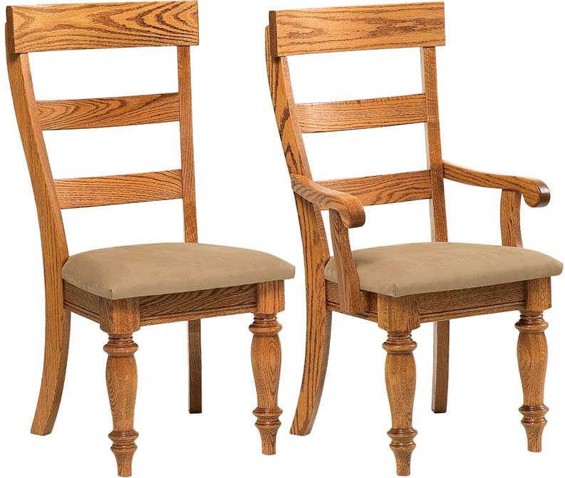amish woodworking custom wood chair image