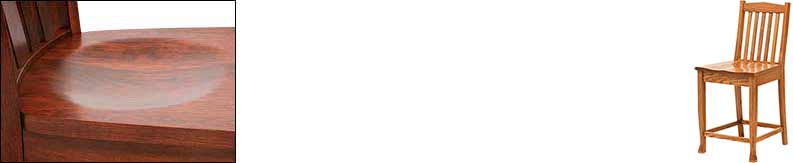 amish woodworking custom wood chair image