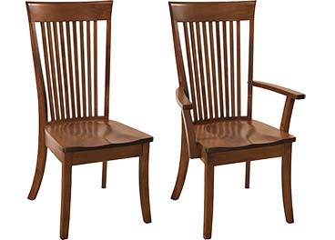 amish woodworking custom wood chair image