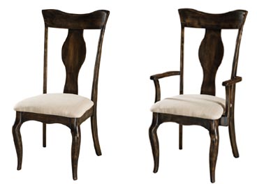 amish woodworking custom wood chair image