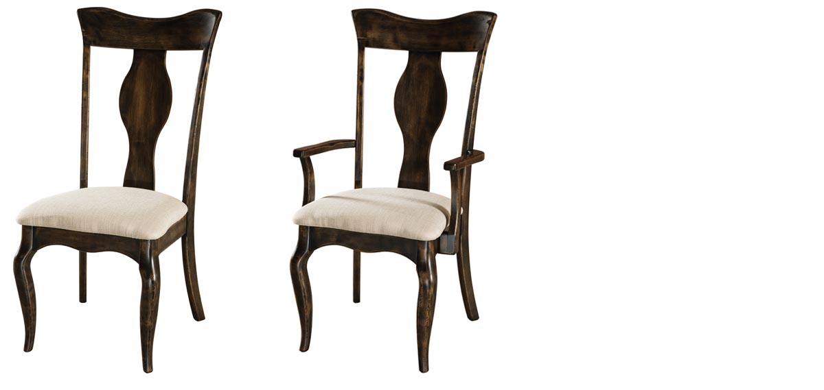 amish woodworking custom wood chair image