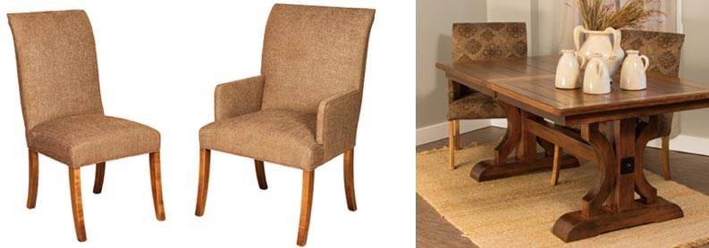 amish woodworking custom wood chair image