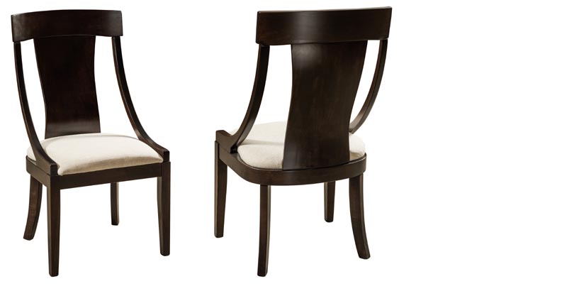 amish woodworking custom wood chair image