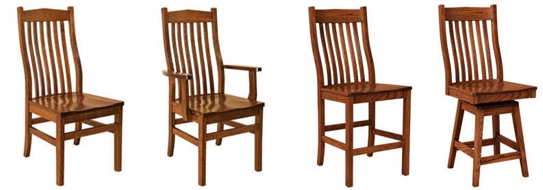 amish woodworking custom wood chair image