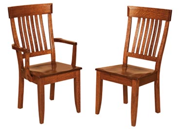 amish woodworking custom wood chair image