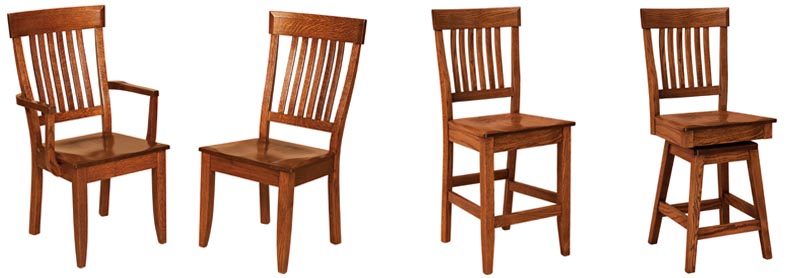 amish woodworking custom wood chair image
