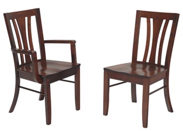 amish woodworking custom wood chair image