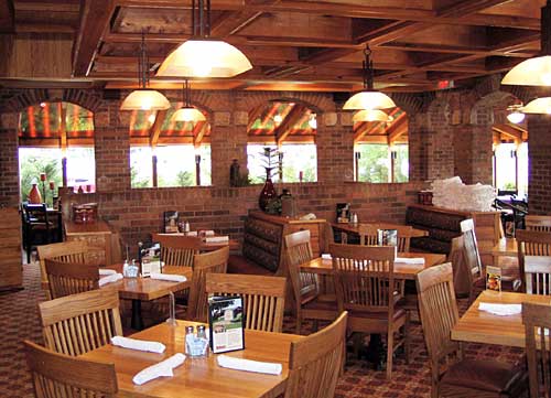amish woodworking restaurant image